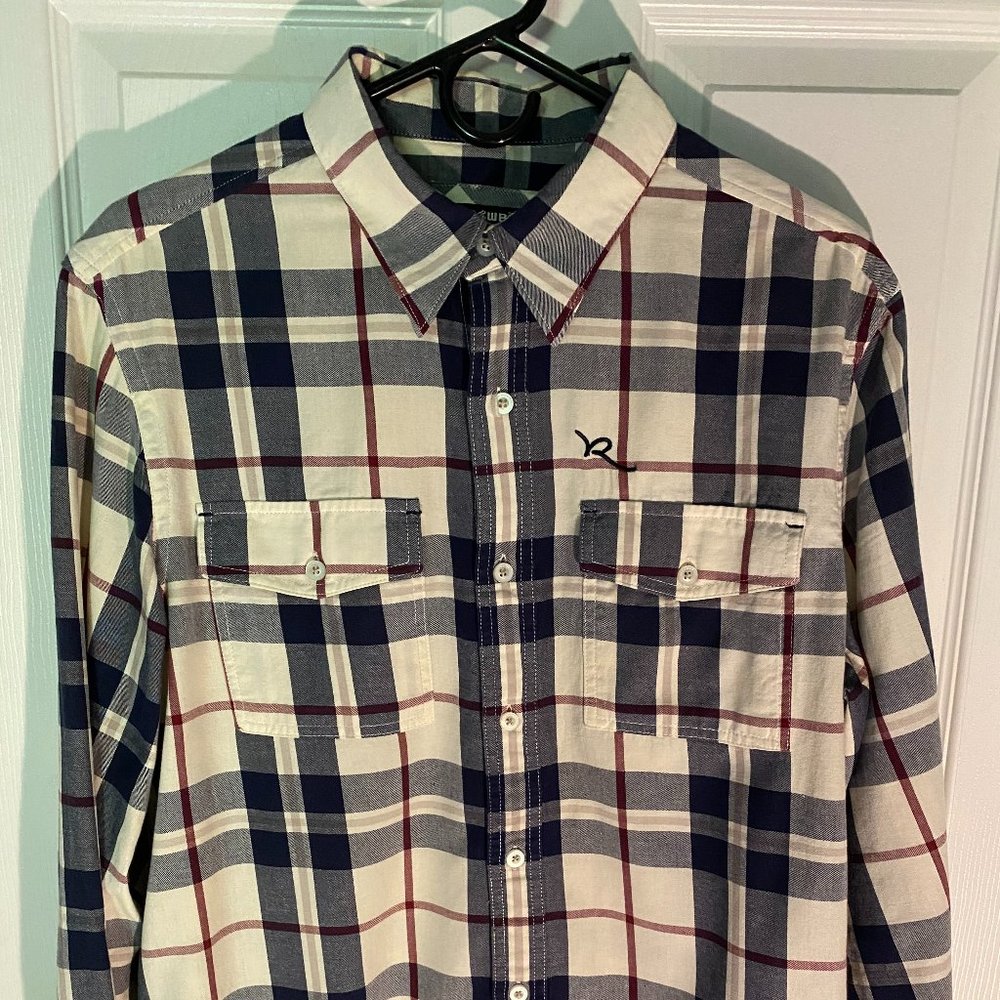 Rocawear Casual Button Down Shirt Size M